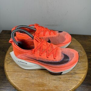Nike Air Zoom Alphafly Next% Bright Mango Womens Size 6.5 Shoes CZ1514-800